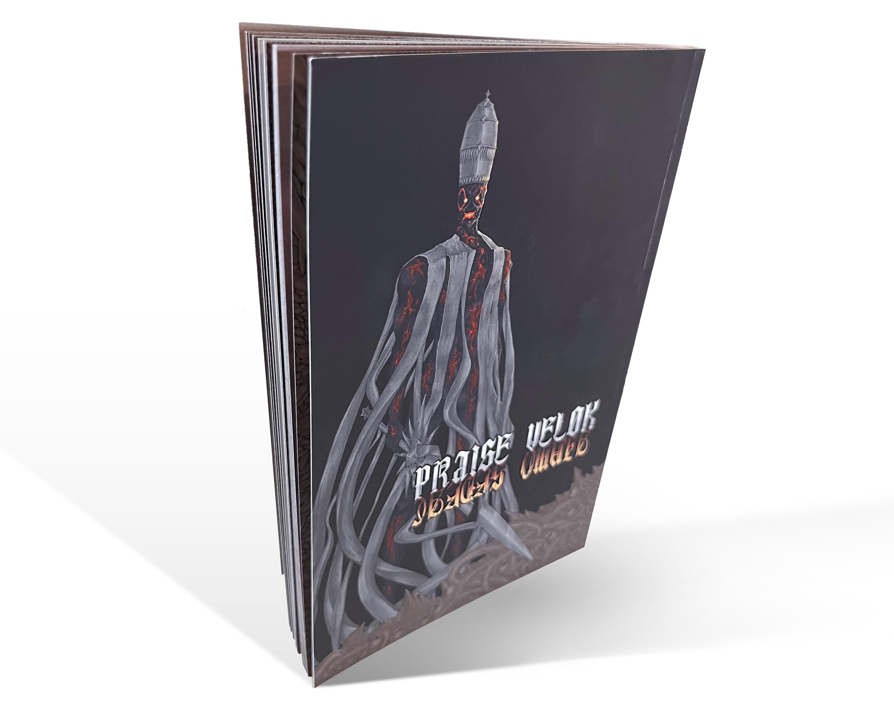Hideous Tome Artbook – Gothic & Dark Fantasy Illustrations | 92 Page Printed Book