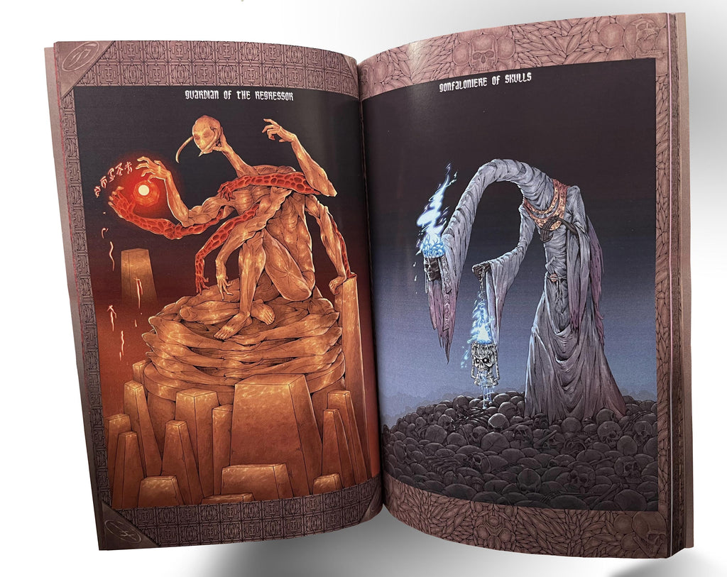 Hideous Tome Artbook – Gothic & Dark Fantasy Illustrations | 92 Page Printed Book