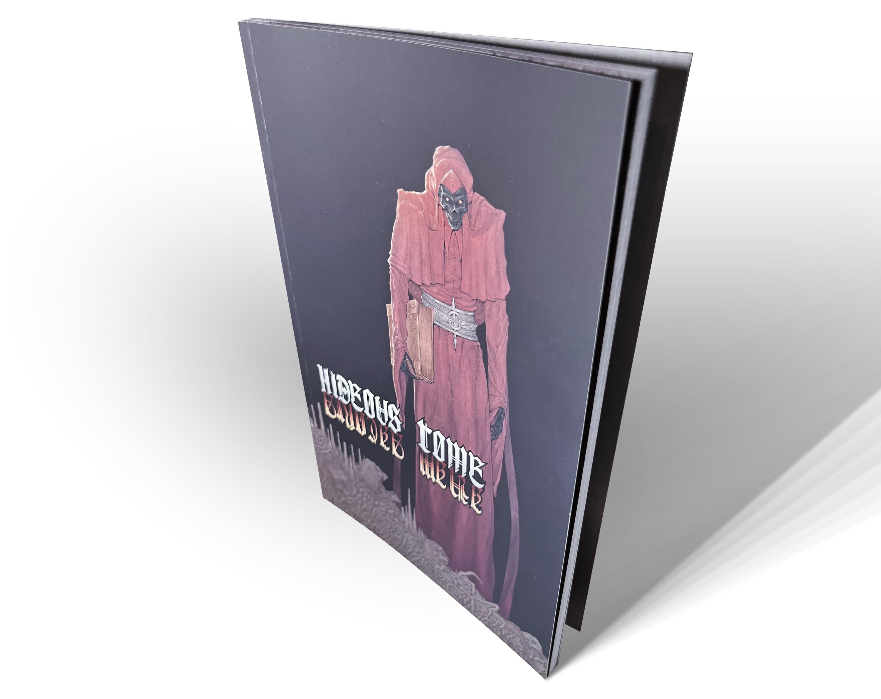 Hideous Tome Artbook – Gothic & Dark Fantasy Illustrations | 92 Page Printed Book