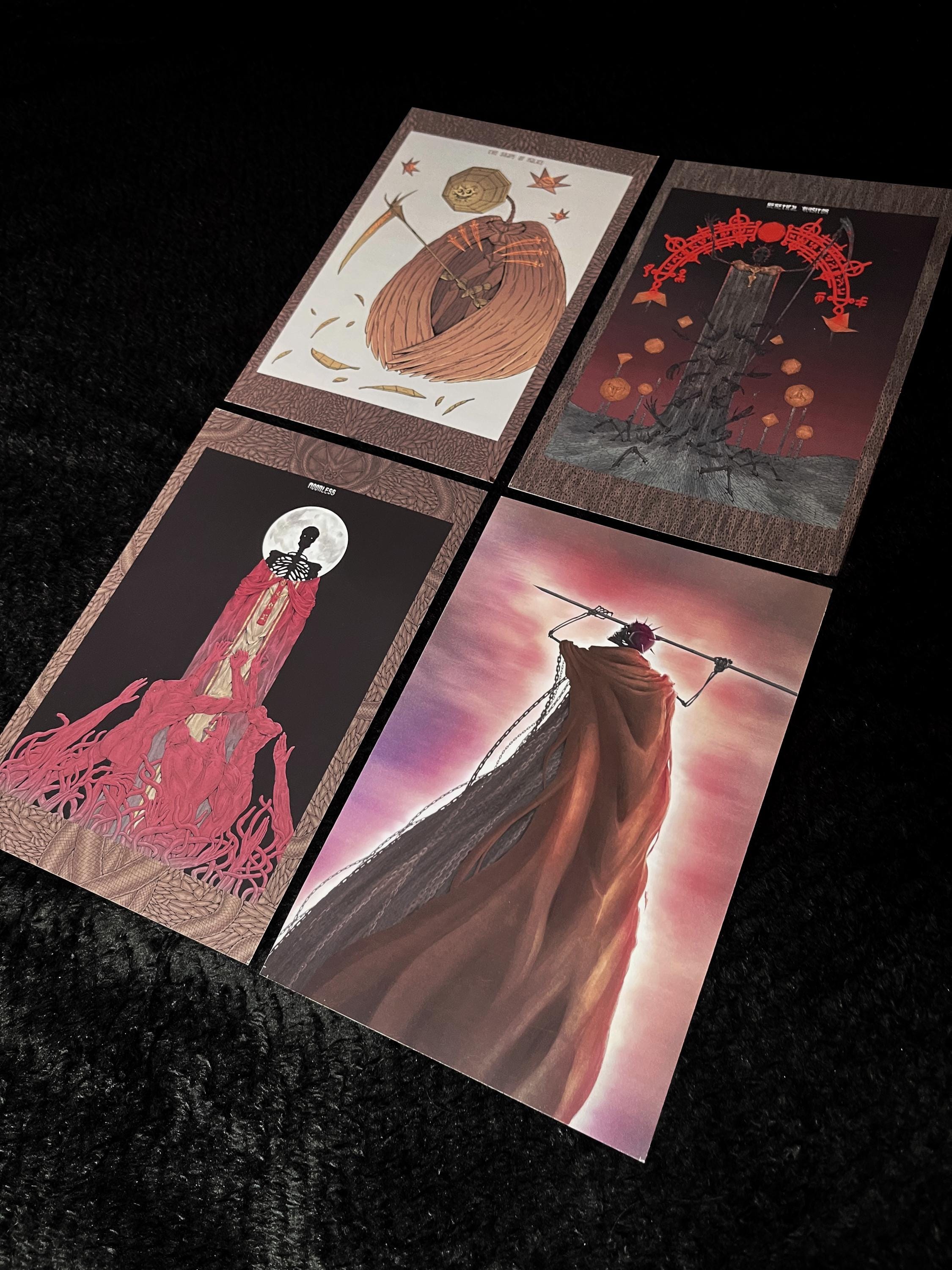 Hideous Tome Artbook – Gothic & Dark Fantasy Illustrations | 92 Page Printed Book