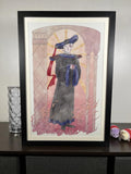 Judge Frollo Art Print | Hunchback of Notre Dame Disney Villain | Gothic Watercolor 12x18 Wall Decor