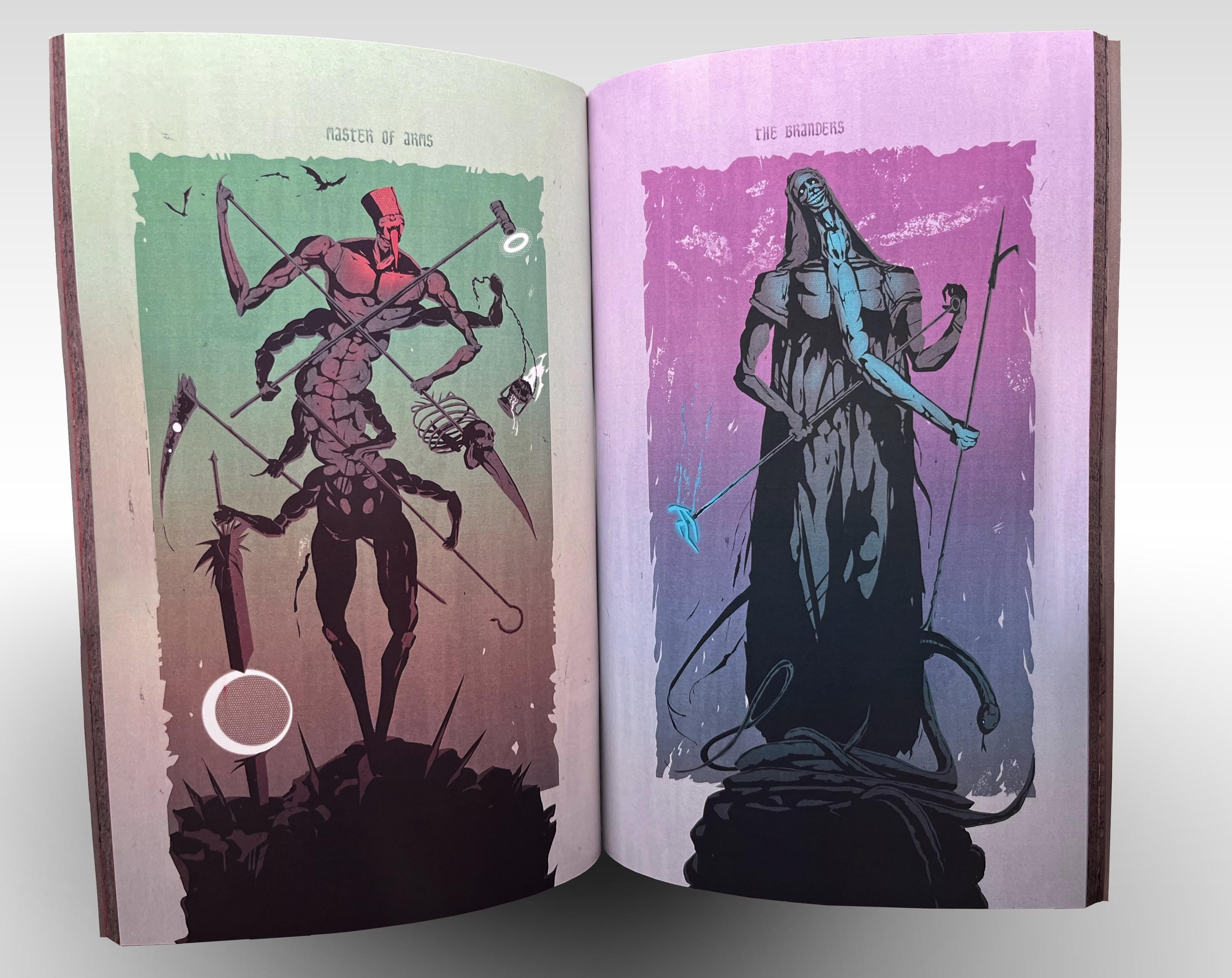 Hideous Tome Artbook – Gothic & Dark Fantasy Illustrations | 92 Page Printed Book